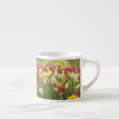 Farbenfrohe Tulpen im Park 2 Espressotasse (Rechts)