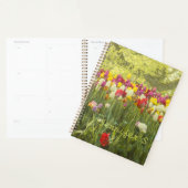 Farbenfrohe Tulpen im Park personalisiert Planer (Anzeige)