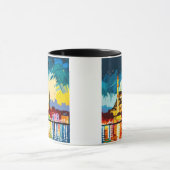 Farbenfrohe Türkei/Istanbul Souvenir Tasse (Zentrum)