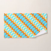 Farbenfrohe türkisblaue gelbe Farbe Badhandtuch Set (Handtuch)