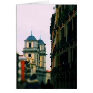 Farbenfrohe Twin Towers - Madrid, Spanien