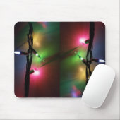 Farbenfrohe Twinkelampen Mousepad (Mit Mouse)