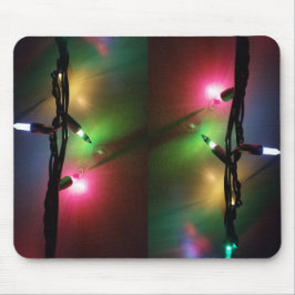 Farbenfrohe Twinkelampen Mousepad