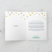 Farbenfrohe Typografie Weihnachten Auf Wiedersehen (Innenseite)