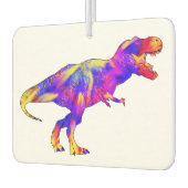 Farbenfrohe Tyrannosaurus Rex Psychedelic Dinosaur Autolufterfrischer (Links)