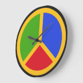 Farbenfrohe Uhr (Winkel)