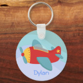 Farbenfrohe und ansprechende Cartoon-Maschine Schlüsselanhänger (Vorderseite)