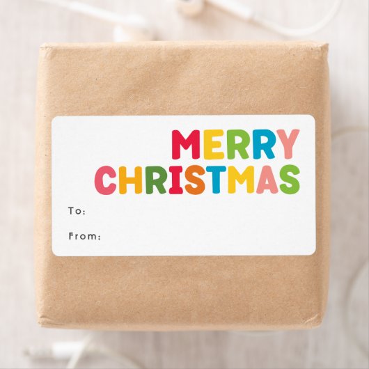 Farbenfrohe und fröhliche Weihnachtsgeschenke (Insitu)