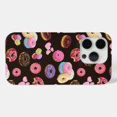 Farbenfrohe und geschmackvolle Donuts und Herz Case-Mate iPhone Hülle (Rückseite (Horizontal))