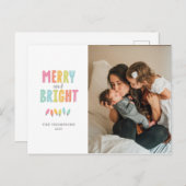 Farbenfrohe und helle Fotos Postkarte (Vorne/Hinten)