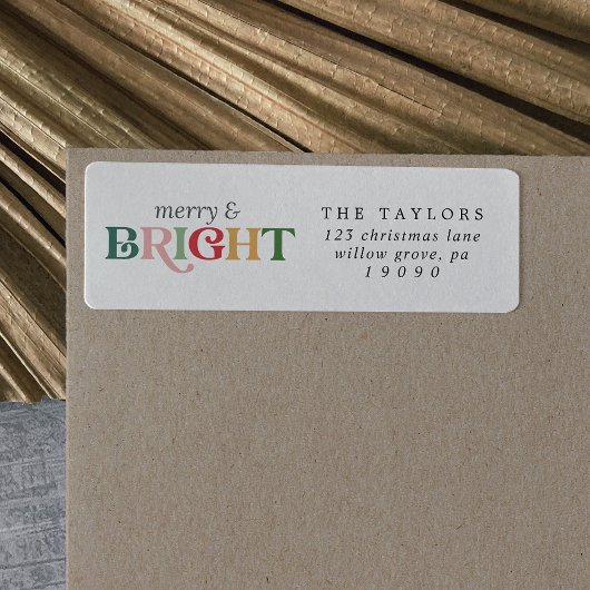 Farbenfrohe und helle Weihnachten