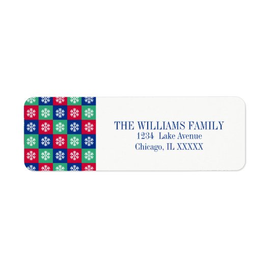 Farbenfrohe und helle Weihnachtsadressen (Vorne)