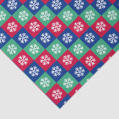 Farbenfrohe und helle Weihnachtscreme Seidenpapier (Ausschnitt)