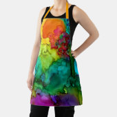 Farbenfrohe und lebendige Abstrakte Malerei Schürz Schürze (InSitu)