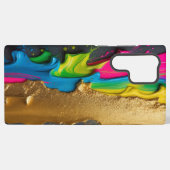 Farbenfrohe und lebendige Kunst Samsung Galaxy Hülle (Rückseite (Horizontal))