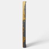 Farbenfrohe und lebendige Kunst Samsung Galaxy Hülle (Linke Seite)