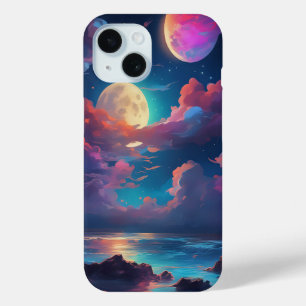 Farbenfrohe und lebendige Nachtlandschaft über ein Case-Mate iPhone Hülle