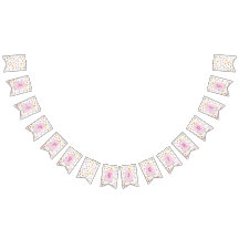 Farbenfrohe und lebendige Wildblume-Jagdflagge