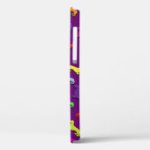 Farbenfrohe und lustige Dackel Hunde Pattern Case (Rückseite / Links)