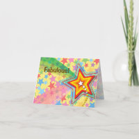 Farbenfrohe und lustige Superstar Rainbow Herzlich