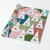 Farbenfrohe und moderne Firmenlogos Geschenkpapier (Ungerollt)