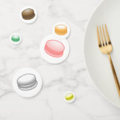 Farbenfrohe und schöne Macarons Konfetti (Gruppe)