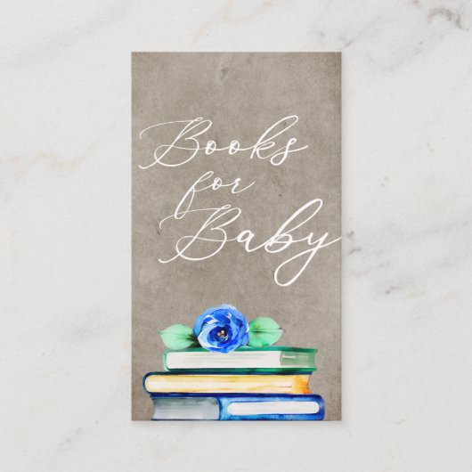 Farbenfrohe und taube Wasserfarbenbücher für Kinde Begleitkarte (Vorderseite)