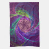 Farbenfrohe Unendlichkeit Handtuch (Vertikal)