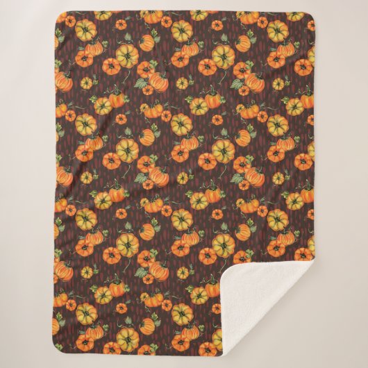 Farbenfrohe Unterdruckpumpen Orange/Schwarz Sherpadecke (Vorderseite)