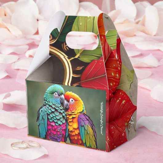 "farbenfrohe Unternehmen" Geschenkschachtel (Hochzeit)