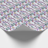 Farbenfrohe Unterwäsche: nahtloses Musterdesign. Geschenkpapier (Ecke)