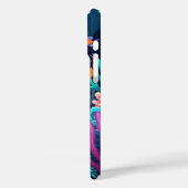 Farbenfrohe Unterwasserkorallenriffe und Fischlebe Case-Mate iPhone Hülle (Rückseite / Links)