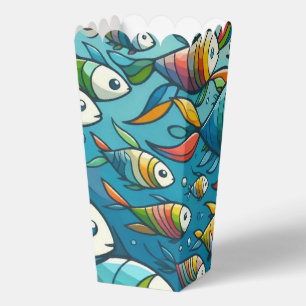 Farbenfrohe Unterwasserkunst Geschenkschachtel