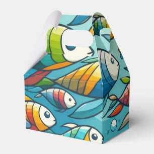 Farbenfrohe Unterwasserkunst Geschenkschachtel