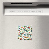 Farbenfrohe Unterwasserkunst Magnet (In Situ (Geschirrspüler))