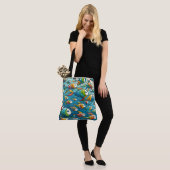 Farbenfrohe Unterwasserkunst Tasche (Am Model)