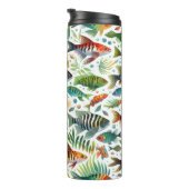Farbenfrohe Unterwasserkunst Thermosbecher (Nach rechts gedreht)