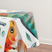 Farbenfrohe Unterwasserkunst Tischdecke (Beispiel)