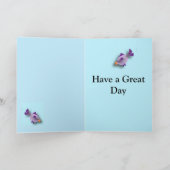 Farbenfrohe Unterwasserszene Karte (Innenseite)