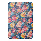 Farbenfrohe Unterwasserwelt Badematte (Vorderseite Vertikal)