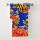Farbenfrohe Unterwasserwelt Badhandtuch Set (Insitu)