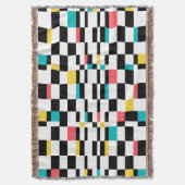 Farbenfrohe, urbane, moderne, trendige geometrisch decke (Vorderseite Vertikal)