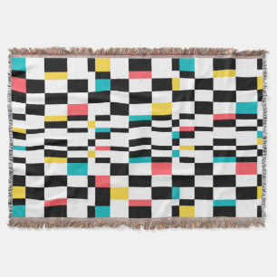 Farbenfrohe, urbane, moderne, trendige geometrisch decke