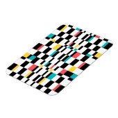 Farbenfrohe, urbane, moderne, trendige geometrisch magnet (Linke Seite)
