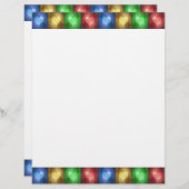 Farbenfrohe Valentinstag Rustikale Herzensgeschich (Vorne/Hinten)