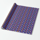 Farbenfrohe Valentinstagsstimmung  Geschenkpapier (Ungerollt)
