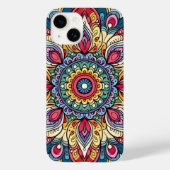 Farbenfrohe Vector Abstrakt Mandala Muster Case-Mate iPhone Hülle (Rückseite)
