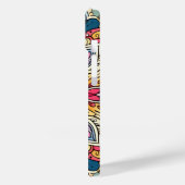 Farbenfrohe Vector Abstrakt Mandala Muster Case-Mate iPhone Hülle (Rückseite / Links)