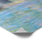 Farbenfrohe venezianische Wandmalerei Poster (Ecke)