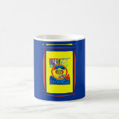 Farbenfrohe Veränderung in den USA: Ein festes Des Kaffeetasse (Mittel)